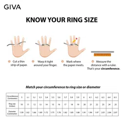 GIVA 18Kt Gold Daisy Delight Ring With 0.25 Carat Lab Grown Diamond -2.13g image 5