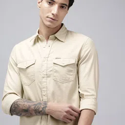 U.S. Polo Assn. Denim Co. Pure Cotton Casual Shirt-picture-30