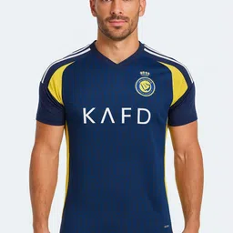 dostitch Men Cristiano Ronaldo Printed V-Neck Dri-FIT T-shirt-picture-25