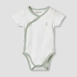 Giggles by Babyshop Infants Boys Embroidered Cotton Bodysuit-image-83