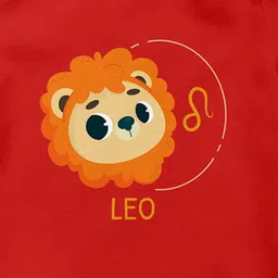 THE PRINT PLATTER Infants Leo Printed Cotton Bodysuit image 2