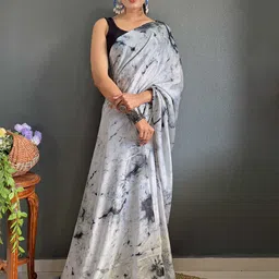 HERE&NOW Pure Chiffon Saree-picture-19