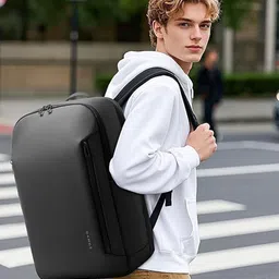 Red Lemon Unisex Backpack image 3