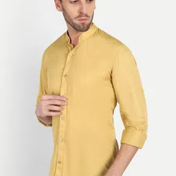 MEGHZ Men Slim Fit Opaque Casual Shirt image 3