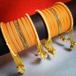 RIJOLI Peach Alloy Bangle-picture-13