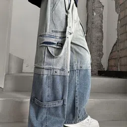 LULU & SKY Boys Wide Leg High-Rise Light Fade Jeans image 4