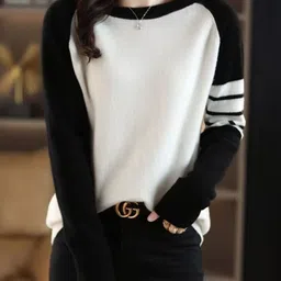StyleCast Women Striped Pullover-image-11
