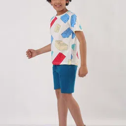 Anthrilo Boys Printed Night suit image 4