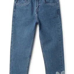 TALES & STORIES Girls Slim Fit Mid-Rise Stretchable Jeans-picture-10