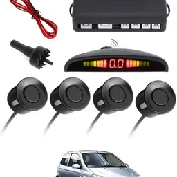 monolive Black Reverse Car Parking Sensor for Universal for All Cars-114 Set of 4 pcs Car Parking Sensors with LED Parking Assistant Kit-114 Parking Sensor-picture-23