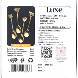 karma kettle Brass, Copper Tea Spoon Set image 4