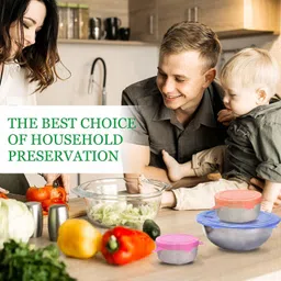 decibel 2.5 inch, 3.7 inch, 4.5 inch, 5.7 inch, 6.5 inch, 8.3 inch Lid Set, Pack of 6 image 5