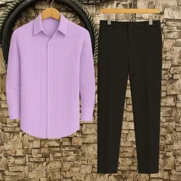 tyrell Men Cotton Blend Shirt Pant Set-picture-17