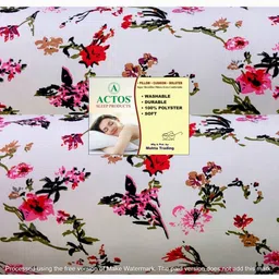 actos Microfibre Floral Bolster Pack of 2 image 2