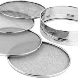 luxsan stainless steel flour sieve – fine mesh sifter for baking and dry ingredients Sieve-picture-24