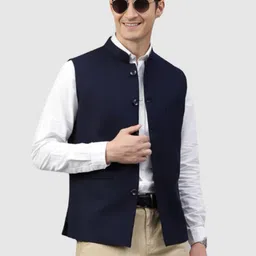 rocksy Solid Men Waistcoat image 3