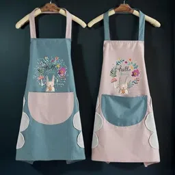 Polyester Chef's Apron - Free Size-image-4