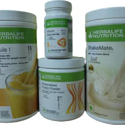 herbalife MANGO SHAKE SHAKEMATE PROTEIN POWDER200GM AFRESH GINGER ENERGY Protein Shake image 1