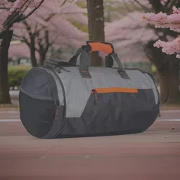 shivra 25 L Gym Duffel Bag - Sports Gym Bag Travel Duffel Bag(S-17*1 1) - Orange-picture-15