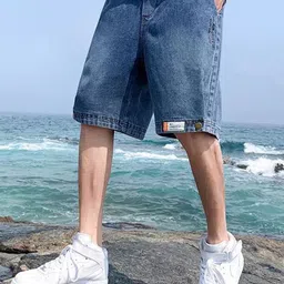 HERE&NOW Men Denim Shorts-picture-16