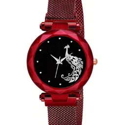 Miss Perfect Women Printed Dial & Bracelet Style Straps Analogue Watch jk671-image-21