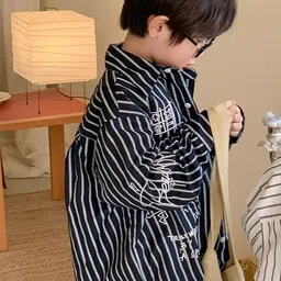 LULU & SKY Boys Striped Casual Shirt image 5