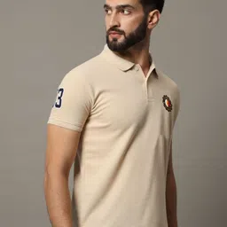 SZN Graphic Printed Polo Collar T-Shirt image 1