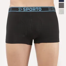 Sporto by Macho Men Pack Of 4 Short Trunks-picture-13