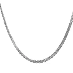 Roadster Men Brass Silver-Plated Handcrafted Chain image 3