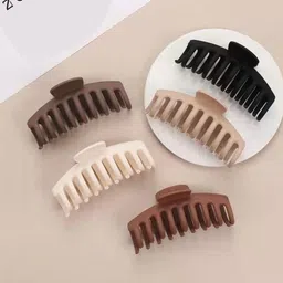 KHANBAGSTORE Women Set of 6 Claw Clip image 3