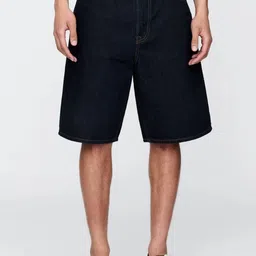 GAP Men Regular Fit Mid-Rise Cotton Denim Shorts-image-38