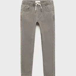 Mango Kids Boys Regular Fit Stretchable Jeans-picture-29