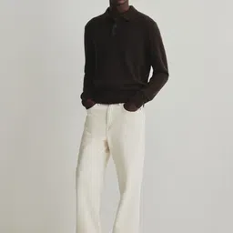 H&M Regular Fit Wool Polo Shirt-picture-36