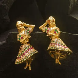 Anouk Geometric Drop Earrings-picture-39