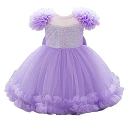 StyleCast x Revolte Flared Sleeve Ruffled Net Balloon Mini Dress-picture-45