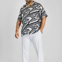 Snitch Men Plus Size Classic Regular Fit Trousers-picture-22