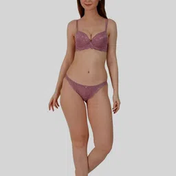 WAVE FASHION Bra Half Coverage Underwired Lightly Padded-picture-25