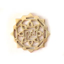 The Spiritual Living Yellow Star Swastik WallDecor-picture-30