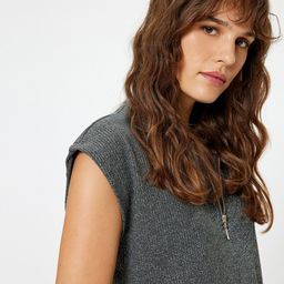 Koton Women Ribbed Sweater Vest-picture-12