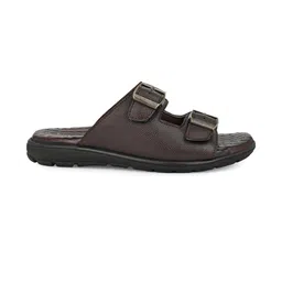 SOFTY VEGEN Men Brown Filp Flops Sandals image 4