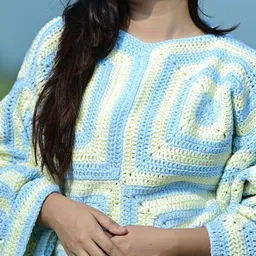 Sugercandy Women Colourblocked Woollen Pullover image 4