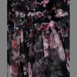 Angel & Rocket Print Fit & Flare Dress image 5