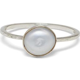 GenZcomplex Silver-Plated Brass Pearls Finger Ring-picture-17