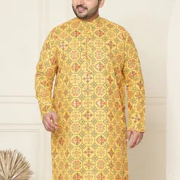 SOJANYA PLUS Men Ethnic Motifs Printed Kurta-picture-46