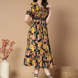 Krunal Raiyani Floral Printed A-Line Kurta image 2