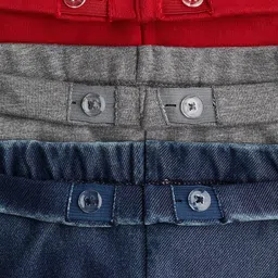 H&M Girls Pack Of 3 Ankle Length Leggings image 2