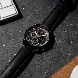 Daniel Klein Men Leather Straps Analogue Watch DK.1.14291-3-picture-37