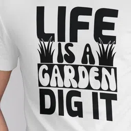 Seekbuylove Men Bio Finish Typography Printed Pure Cotton T-shirt image 2