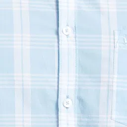 Parx Men Cutaway Collar Checked Cotton Slim Fit Casual Shirt image 2