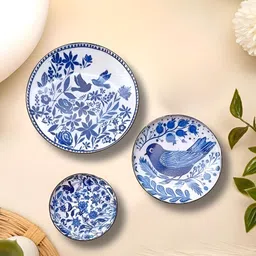 Ritualistic Blue & White 3 Pieces Holland Printed Decorative Fridge Magnets-image-8